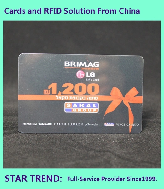 Car Wash Card Made Plastic Glossy Lamination for Member