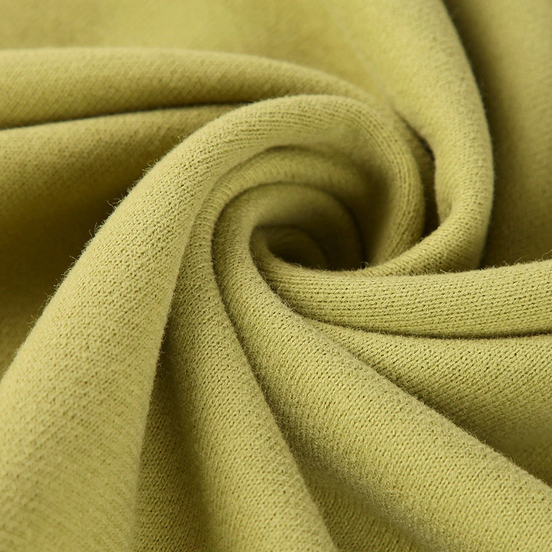 Eco-Friendly Organic Cotton Single Jersey Knit Fabric Terry Textile