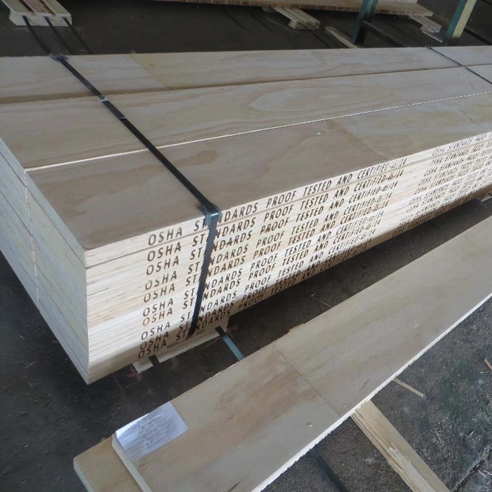 LVL Scaffold Planks Osha Pine LVL Scaffold Wood Planks for Construction