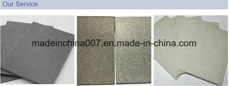 High Quality High Strength Non-Asbestos 6mm Price of Fiber Cement Board Price