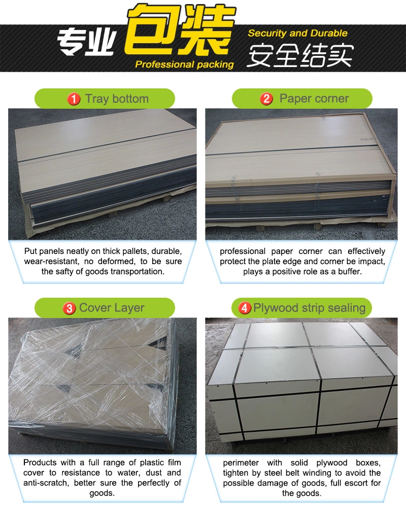 Waterproof 1220*2440*12mm Compact Density Fiberboard Panel