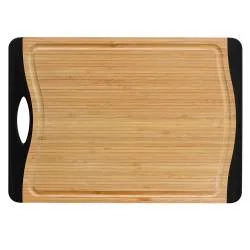 Bamboo Cutting Board with Silica Gel Black
