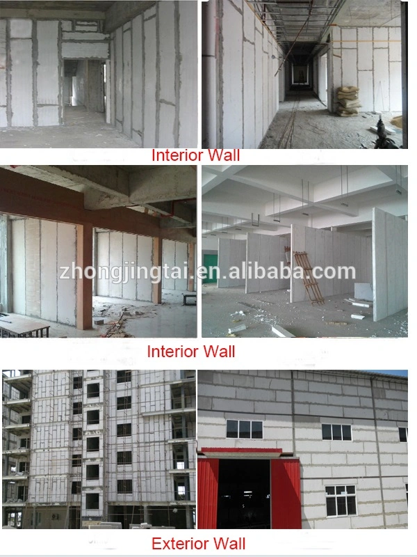 Fibre Cement Sandwich Pane Lightweight Concrete Panels Prefabricated Exterior Wall