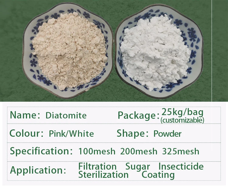 2020 Hot Sale Diatomite Diatomaceous Earth Powder Filter for Coating