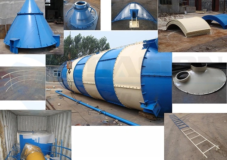 Portable Sheet Type Used Cement Silo Bin Bolted Steel Cement Silo