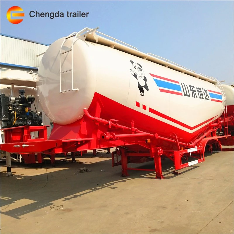 Chengda Cement Tank Trailer 40 Cbm Bulk Cement Tanker Semi Trailer Bulk Cement Trailer for Sale