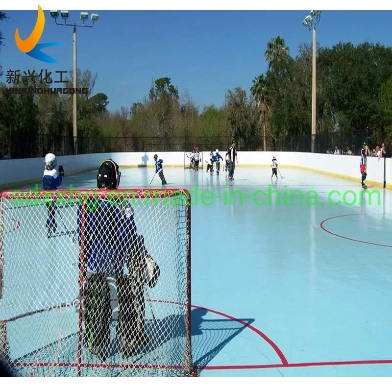 Hockey Skating Rink Wall Barrers HDPE Facing Panels Dasher Boards