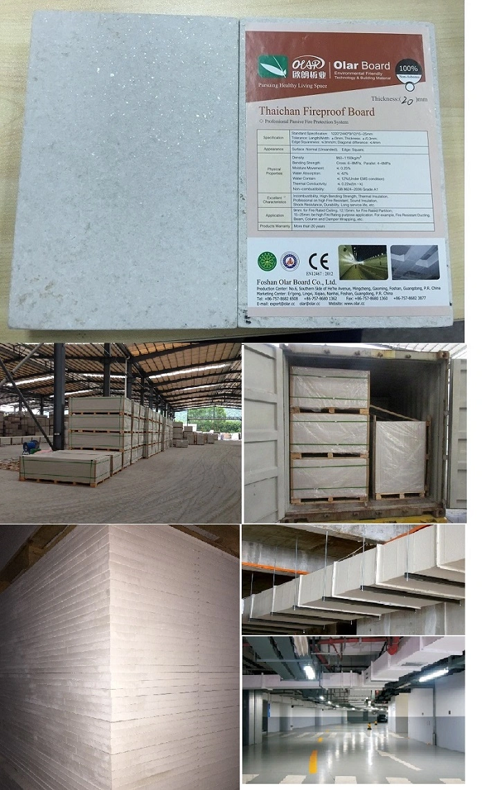High Quality Non Asbestos Fire Proof Calcium Silicate Board Price