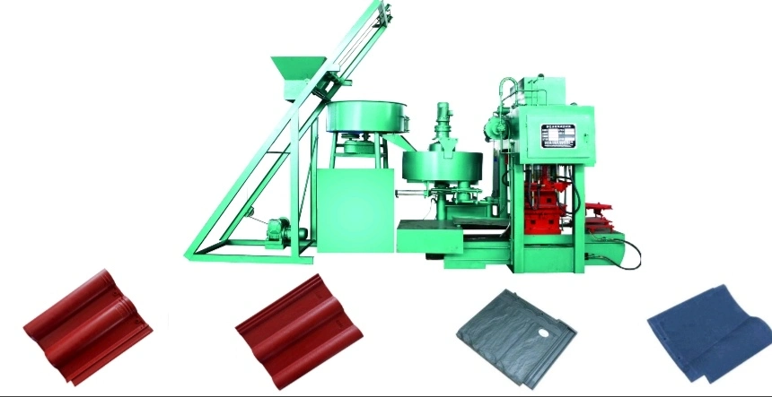 Tile Roll Forming Machine for Concrete Cement Tile Machine