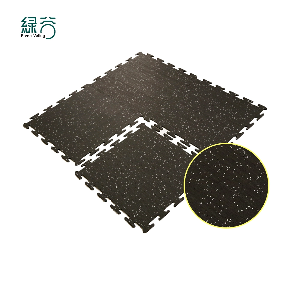 Puzzle Floor Mat Interlock Non-Toxic Gym Rubber Floor Mat