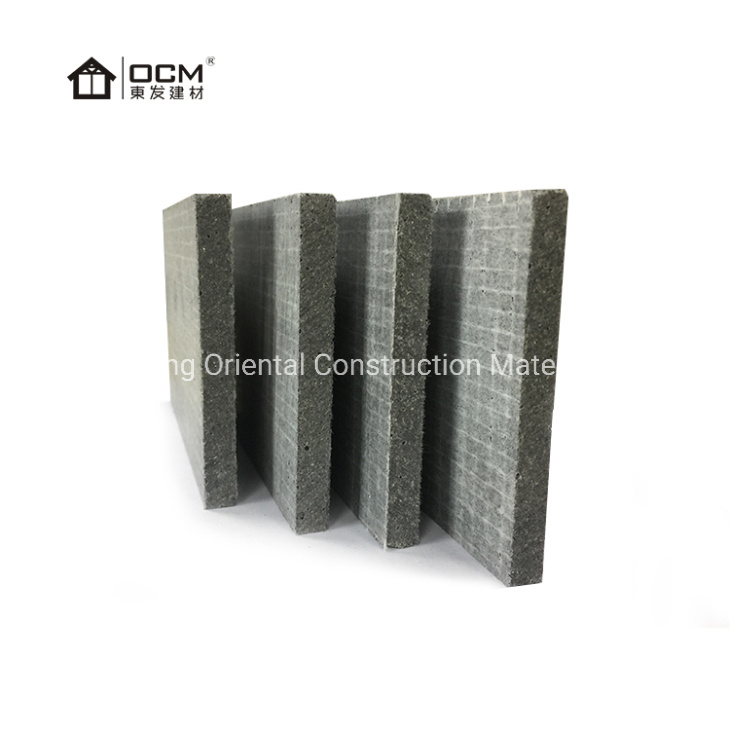 Gray Mgo Magnesium Oxide Wallboard Firerpoof Mgso4 Sulfate Board As A Fiber Cement Board 6808