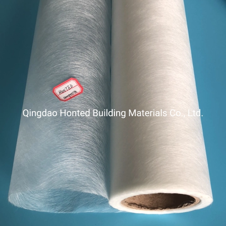 30g 50g E Glass Fiberglass Roofing Tissue Mat Glass Fiber Water-Proof Roofing Materials