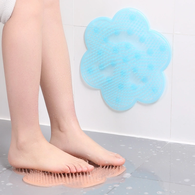 TPR Silicone Massage Pad Anti Slip Bath Mat