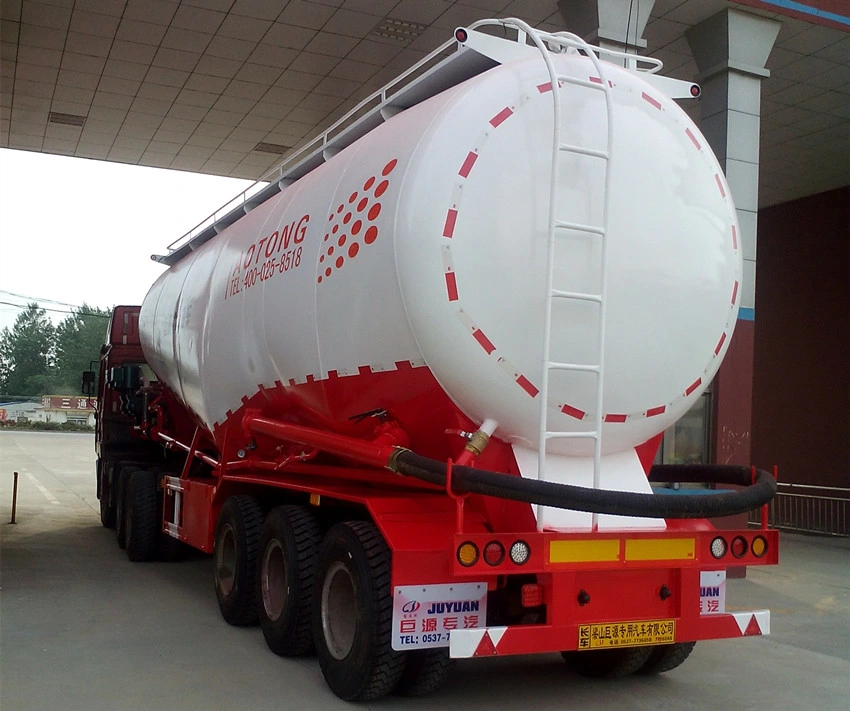 Hot Sale 65cbm Bulk Cement Tanker, Bulk Cement Tank Trailer for Sale
