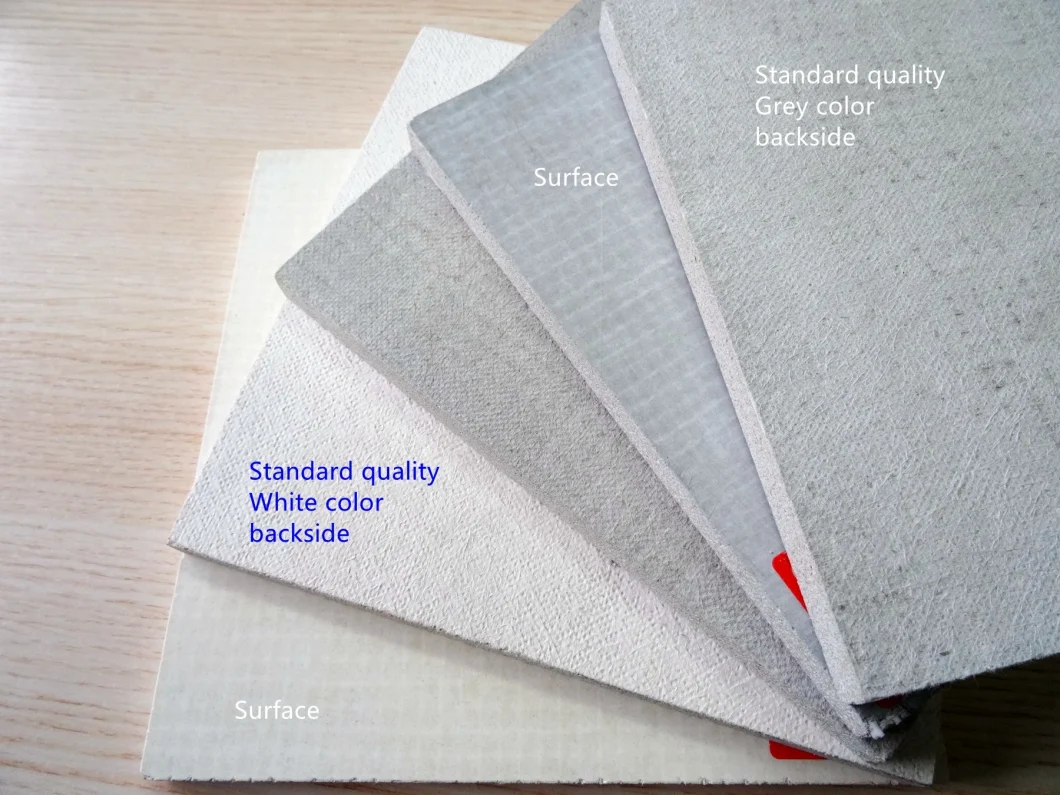 Waterproof Exterior Grey Color MGO Wall Panel Replacing Cement Board