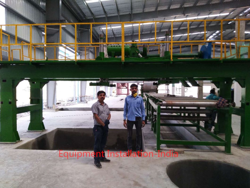 We Have Our Projects in Cambodia and India Cement Fibre Board Equipment