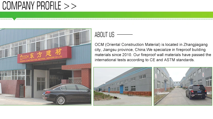 Good Quality Non-Asbestos Fire Rated Fiber Cement Board