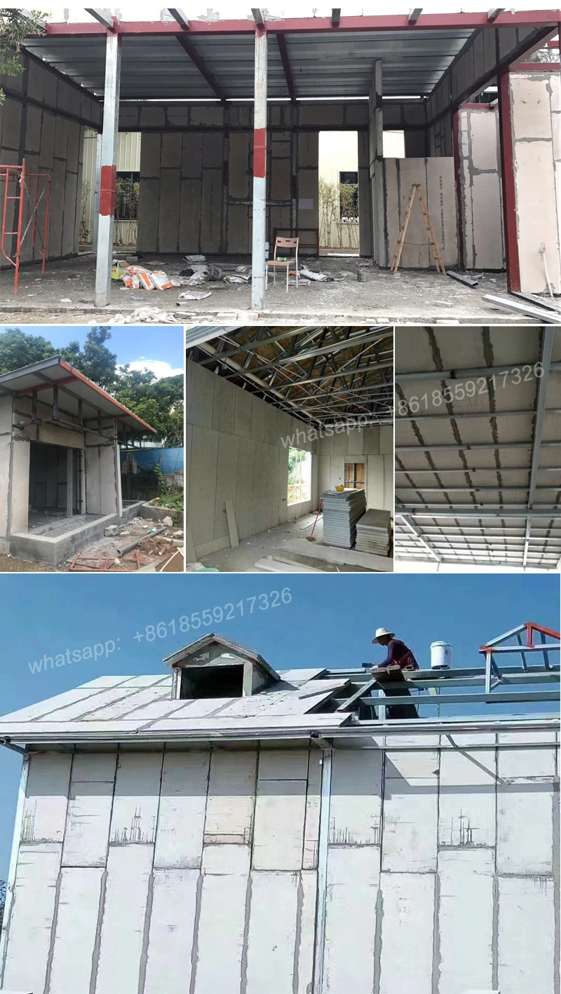 EPS Cement Sandwich Panel with Fiber Cement Board
