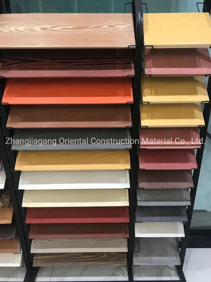 Exterior Wall Facade Panel Materials Through-Colored Fiber Cement Cladding System