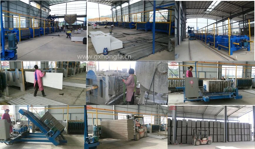EPS Concrete Wall Panel Machine Sandwich Panel Cement Board Production Line