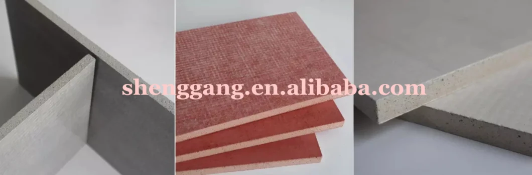 High-Density External Wall Panel 9mm 12mm Cement Fiber Hanging Board