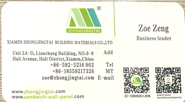 Eco-Friendly Ecowall Exterior EPS Concrete Board Cement Sandwich Wall Panel Manufacturer