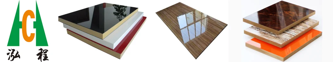 Wood Grain Color UV MDF Board for Cabinet Board Price