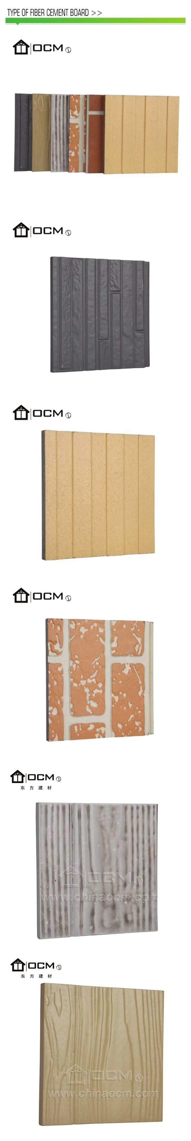 Non-Asbestos Color Fiber Cement Board for Exterior Wall