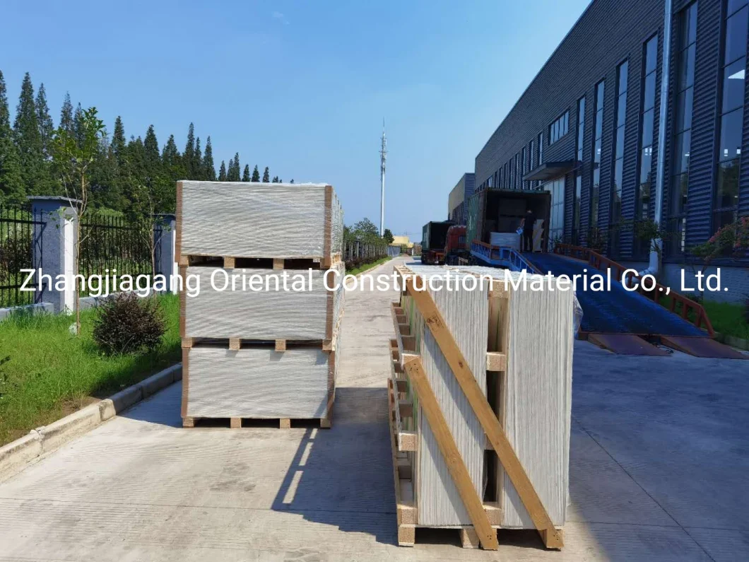 Decoration Material Wall Panel Wood Grain Exterior/Externerl/Outdoor Siding Board Fibre Cement Cladding