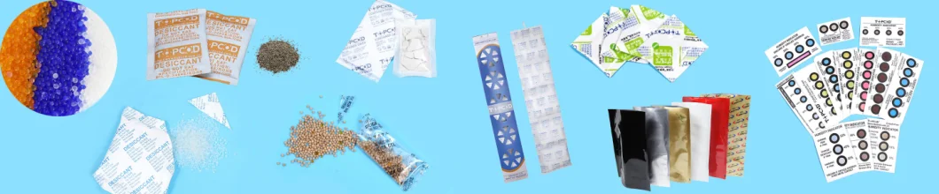 China Leading Silica Gel Raw Material Manufacturer Industry/Food/Pharmaceutical Silica Gel Desiccant Pack