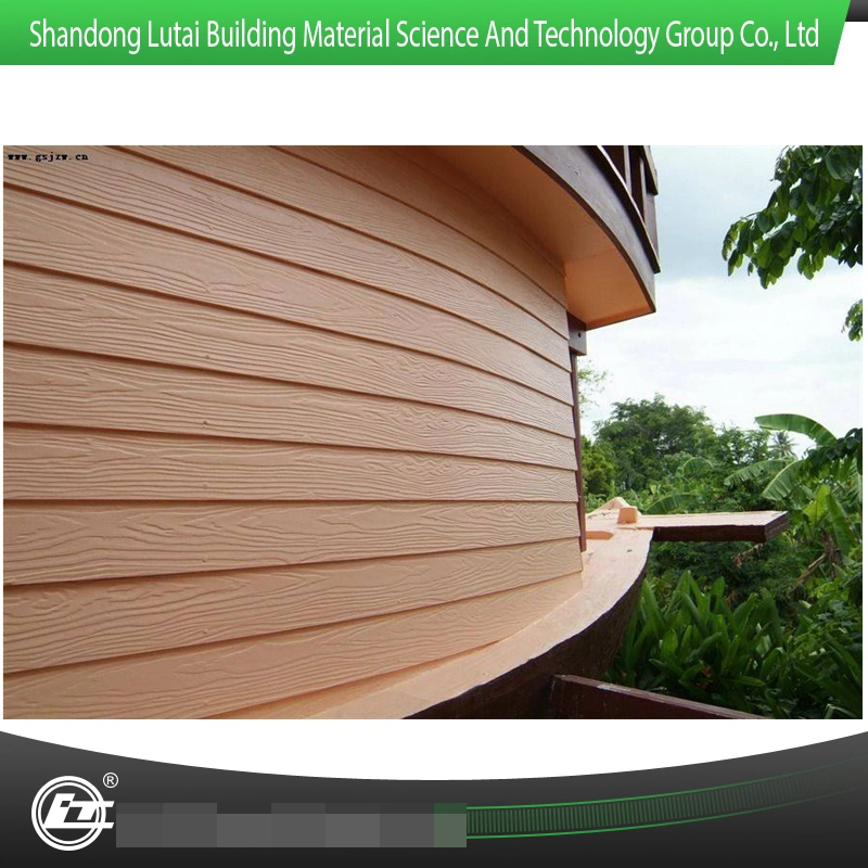 Wood Grain Siding Boards Cement Fibre Panel for Interior and Exterior Wall
