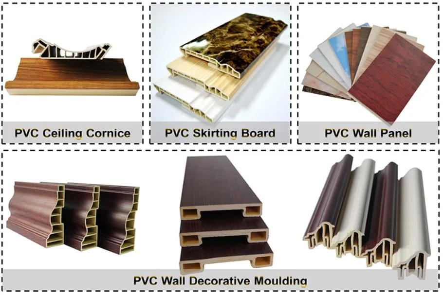 Home Decoration New Design PVC Ceiling PVC Wall Panels Plastic Panels for Modern Decorative