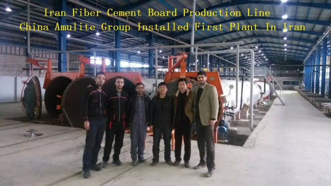 We Have Our Projects in Cambodia and India Fibre Cement Sheet Equipment