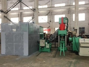 Hydraulic Waste Metal Scraps Briquette Making Machine