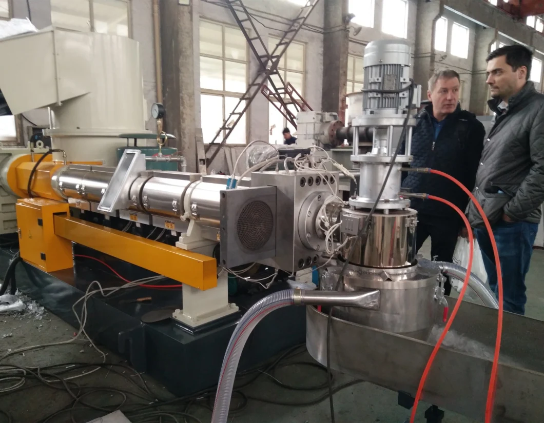 Plastic Pelletizing Line with Small Capacity for Russia Client