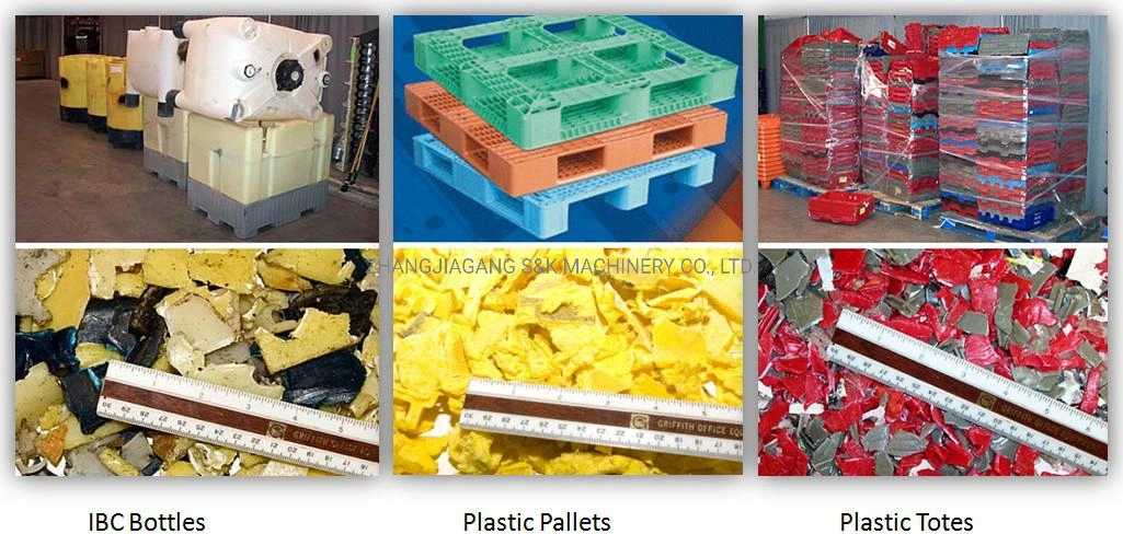 Single Shaft Shredder/Crusher for Multi-Purpose Plastic Material Industrial Waste