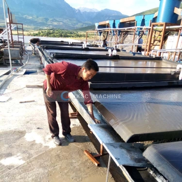 Copper Vibrating Table for Separation Gold Machine