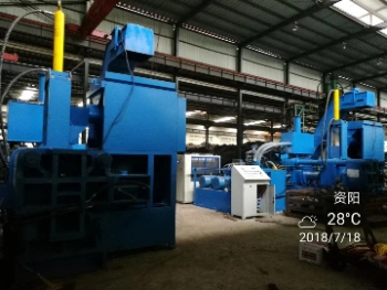 Y83W-250 Horizontal Scraps Metal Briquetting Pressing Machine (CE)