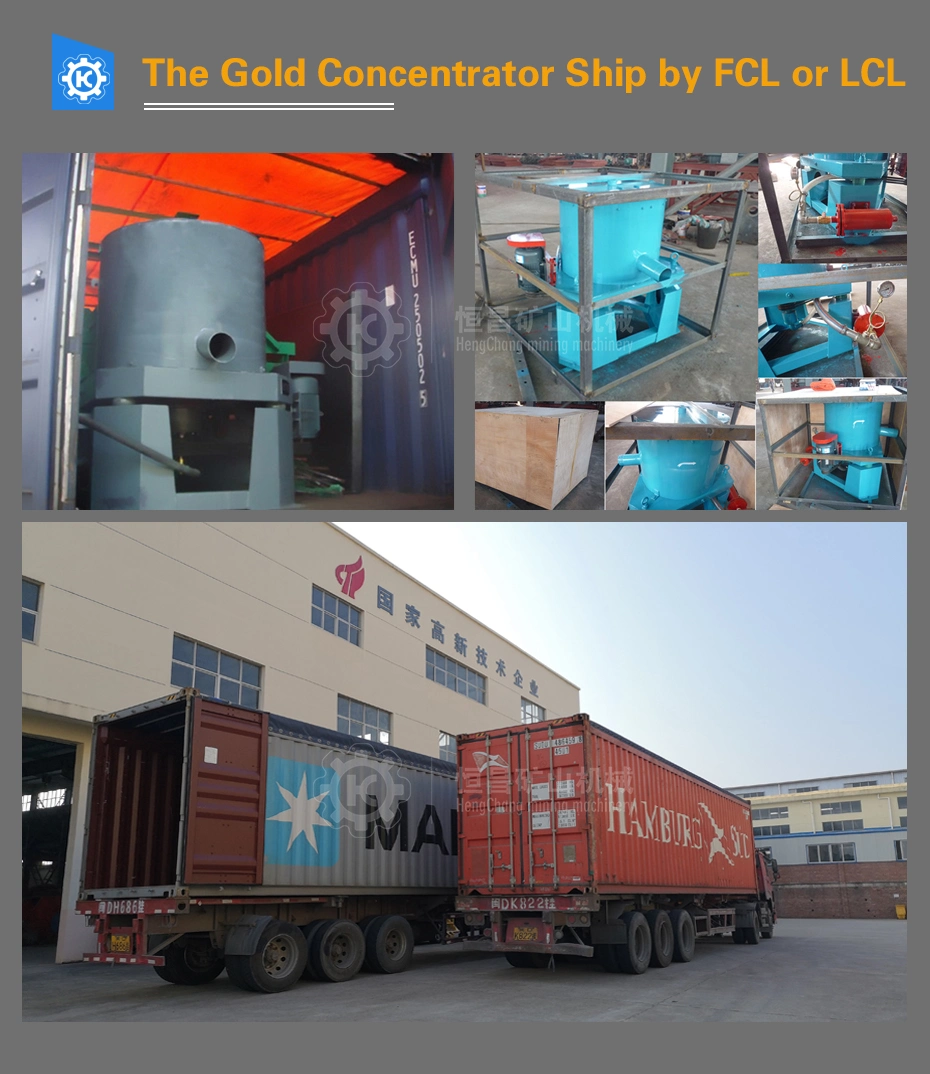 Mining Machine Centrifugal Concentrator Separator for Gold Copper Processing