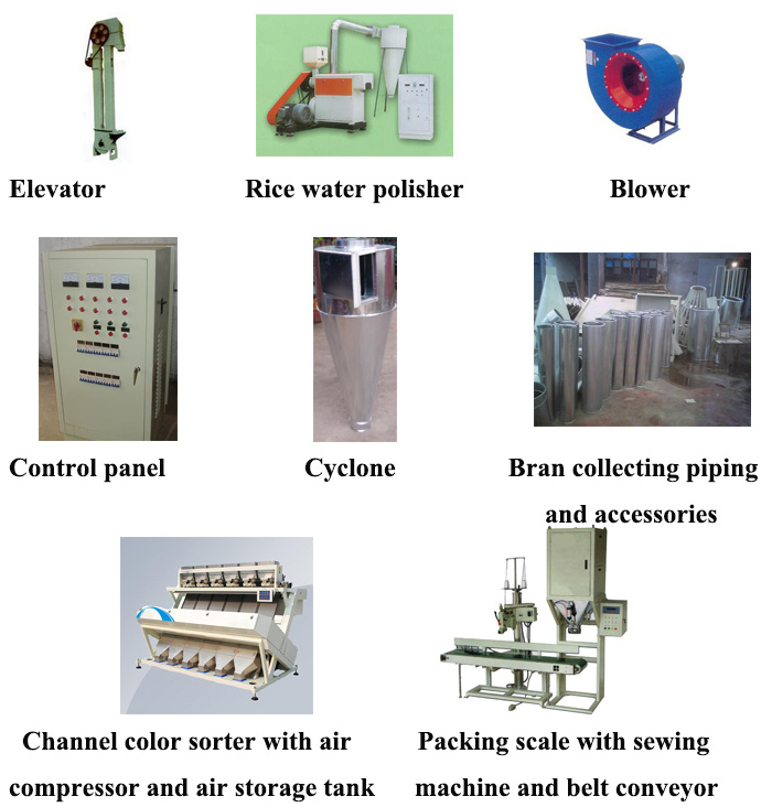 Rice Huller Move Machine /Rice Processing Machine/Rice Sheller Polishing Machine