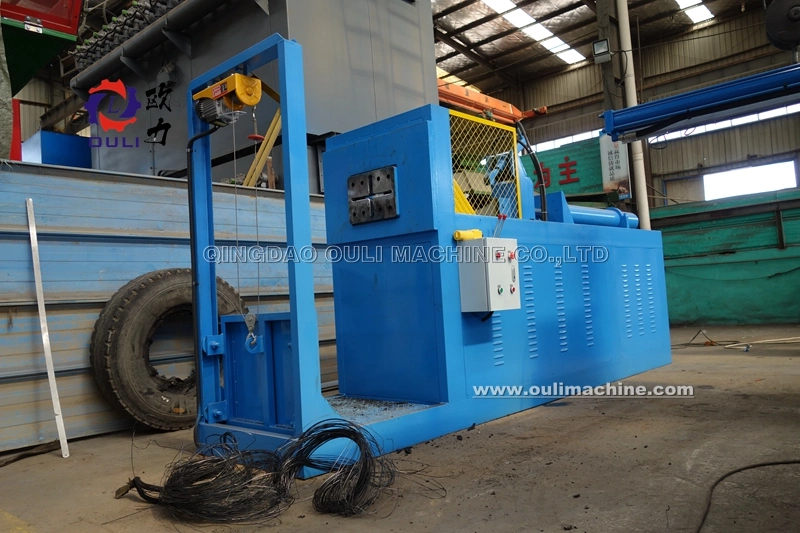 Old Used Tyre Recycling Waste Scrap Rubber Tires Recycle Machine