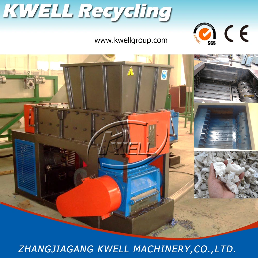 Plastic Shredder with Crusher/Plastic Shredder Two in One Machine