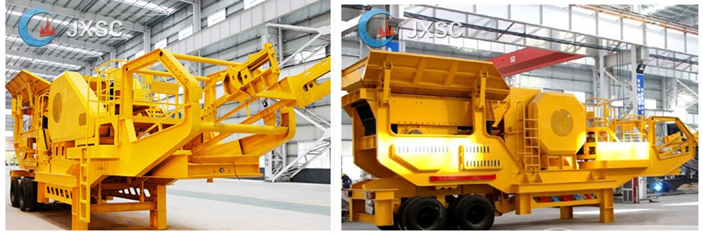 Stable Performance Mobile Crushing Plant for Concrete Mixing Station