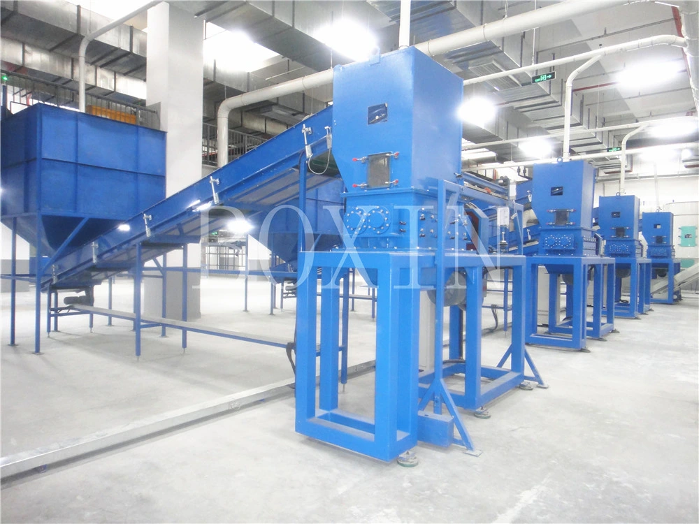 Double Shaft Shredder for Recycling Metal Scraps/Used Tires/Soild Waste/Plastic/Wood Crusher
