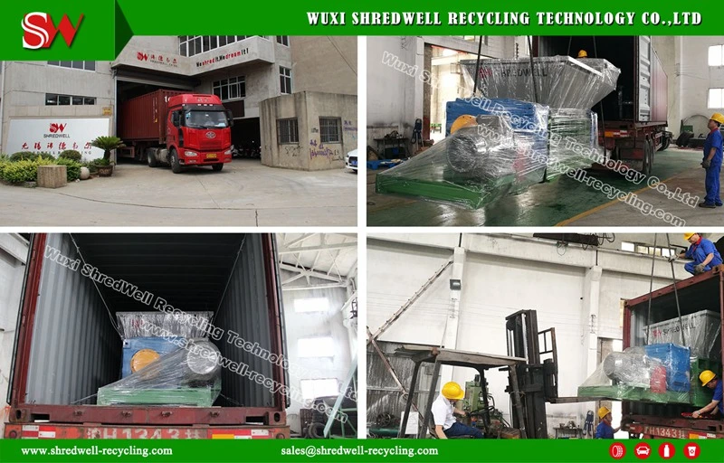 Used Wood Shredding Machine for Recycling Waste Pallet/Box/Plate