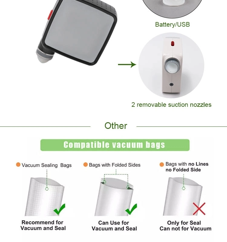 HP52 Handheld Home Mini Vacuum Sealer for Bottle Small Home Appliances