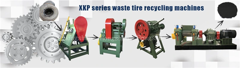 Xkp-560 Recycling Tire Scrap Rubber Powder Crusher Machine/Tires Recycling Machine Line Rubber Powder