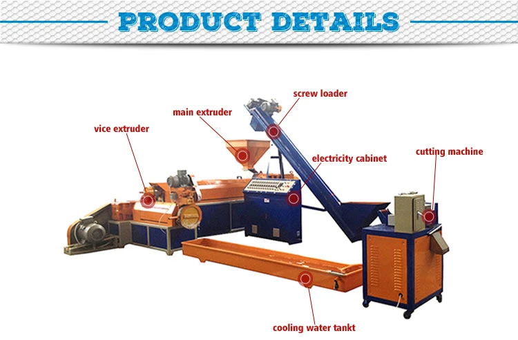 Union Plastic Recycling Granulator Machine Granulator Production Line