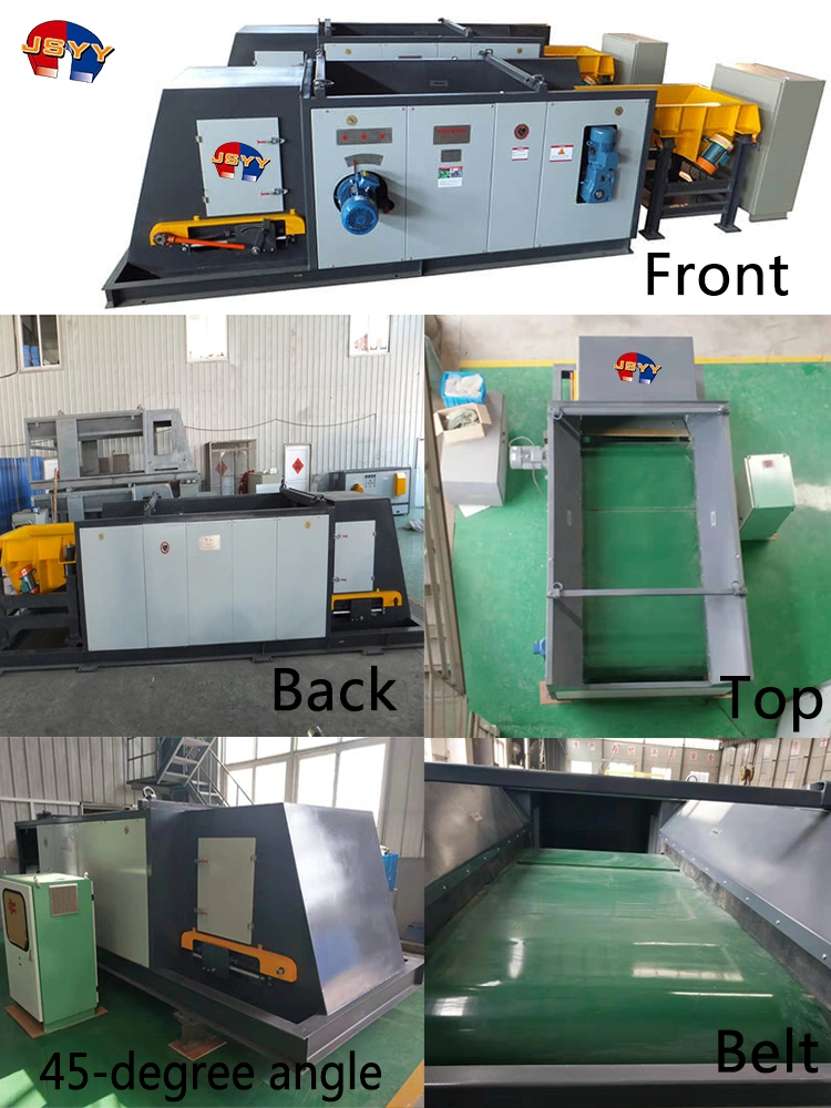 Vertical Equipment Scrap Stainless Steel Recycling Machine Eddy Current Non Ferrous Gravity Magnetic Metal Separator
