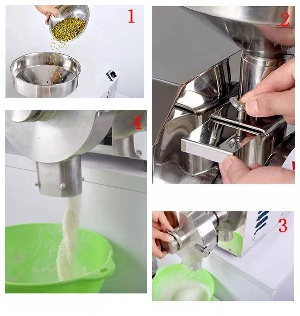 Hot Sales Spice Grinding Machine Maize Flour Milling Machine Stainless Steel Flour Grinder Machine